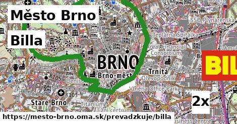 Billa, Město Brno