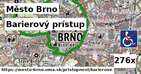 Barierový prístup, Město Brno