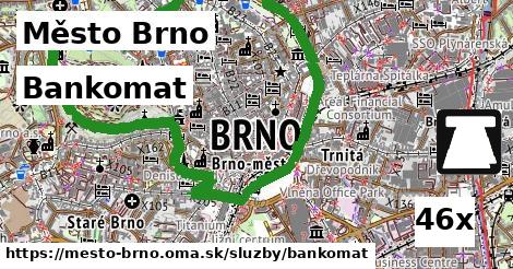 bankomat v Město Brno