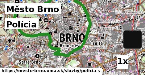 Polícia, Město Brno