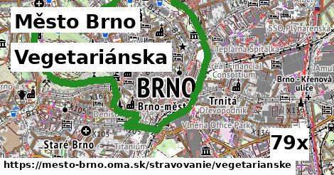 Vegetariánska, Město Brno