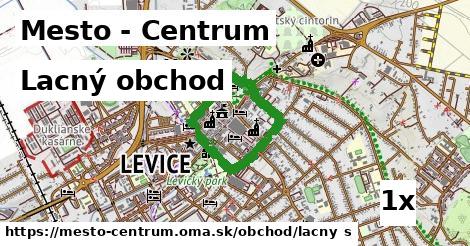 Lacný obchod, Mesto - Centrum