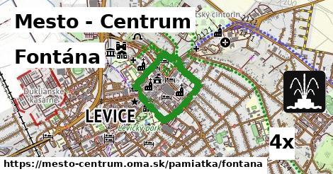 fontána v Mesto - Centrum