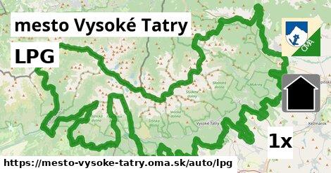 LPG, mesto Vysoké Tatry