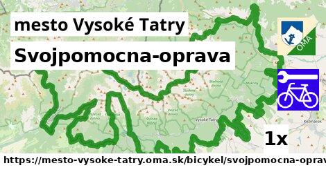 Svojpomocna-oprava, mesto Vysoké Tatry