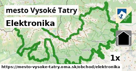 Elektronika, mesto Vysoké Tatry