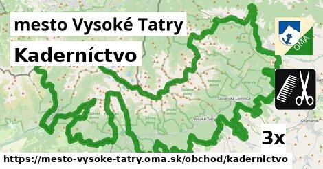 Kaderníctvo, mesto Vysoké Tatry