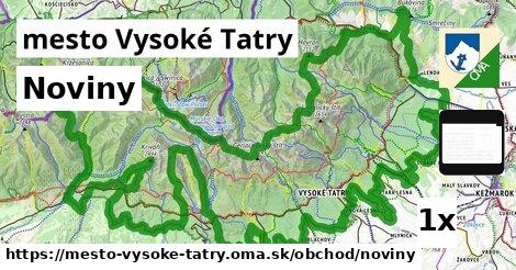 Noviny, mesto Vysoké Tatry