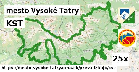 KST, mesto Vysoké Tatry