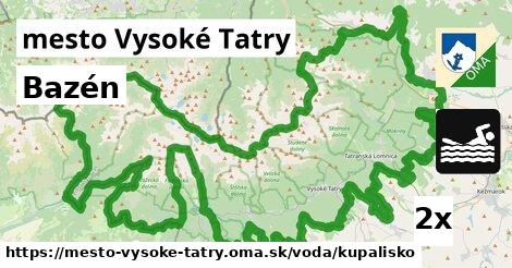 bazén v mesto Vysoké Tatry