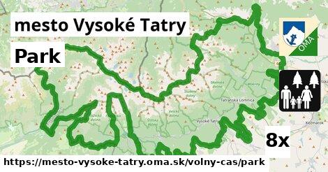 Park, mesto Vysoké Tatry