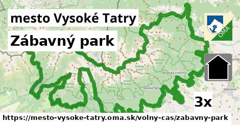 Zábavný park, mesto Vysoké Tatry