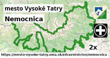 Nemocnica, mesto Vysoké Tatry