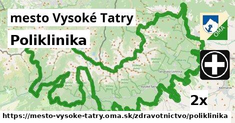 Poliklinika, mesto Vysoké Tatry