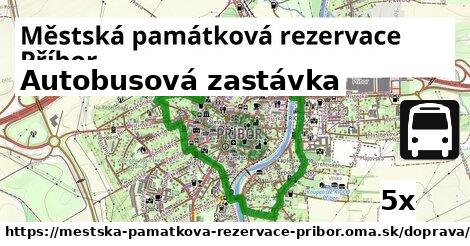 Autobusová zastávka, Městská památková rezervace Příbor