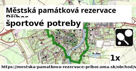 športové potreby, Městská památková rezervace Příbor