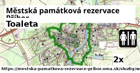 Toaleta, Městská památková rezervace Příbor