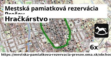 Hračkárstvo, Mestská pamiatková rezervácia Prešov