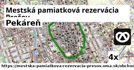 Pekáreň, Mestská pamiatková rezervácia Prešov