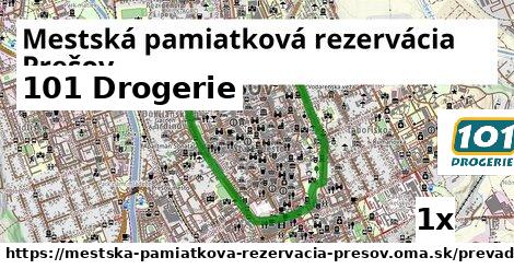 101 Drogerie, Mestská pamiatková rezervácia Prešov