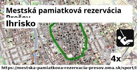 Ihrisko, Mestská pamiatková rezervácia Prešov