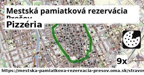 Pizzéria, Mestská pamiatková rezervácia Prešov