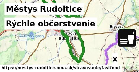 Všetky body v Městys Rudoltice