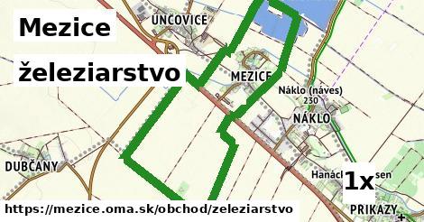 železiarstvo, Mezice