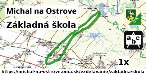 Základná škola, Michal na Ostrove