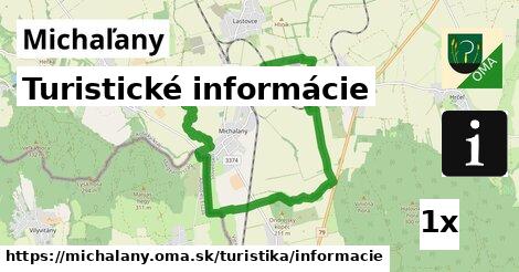 Turistické informácie, Michaľany