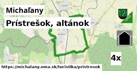 Prístrešok, altánok, Michaľany