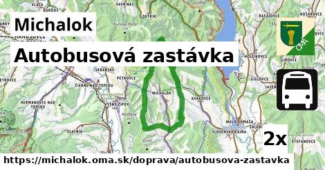Autobusová zastávka, Michalok