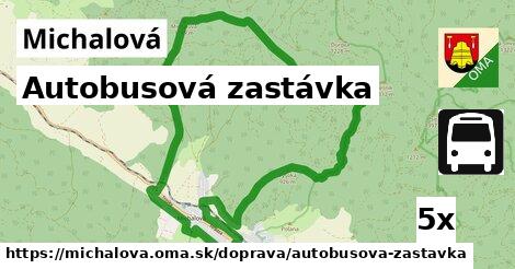 Autobusová zastávka, Michalová