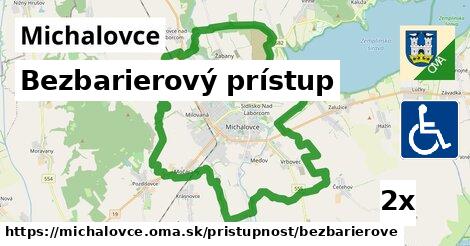 Bezbarierový prístup, Michalovce