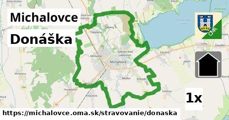 donáška v Michalovce