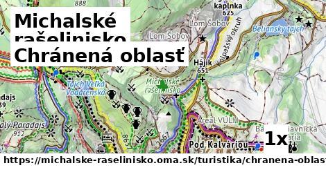 Chránená oblasť, Michalské rašelinisko