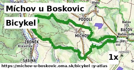 bicykel v Míchov u Boskovic