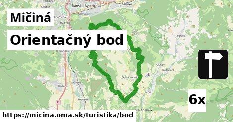 Orientačný bod, Mičiná