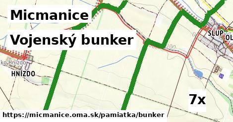 vojenský bunker v Micmanice