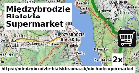 supermarket v Międzybrodzie Bialskie