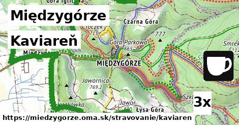 Kaviareň, Międzygórze