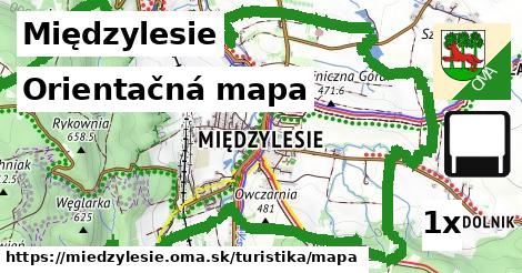 orientačná mapa v Międzylesie