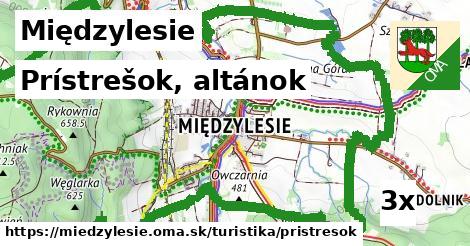 Prístrešok, altánok, Międzylesie