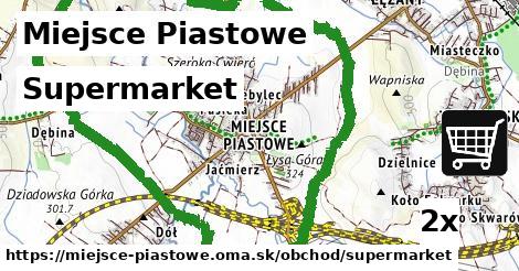 supermarket v Miejsce Piastowe