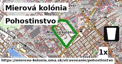 Pohostinstvo, Mierová kolónia