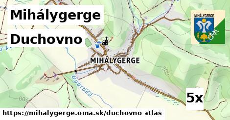 duchovno v Mihálygerge