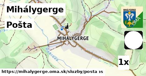 Pošta, Mihálygerge
