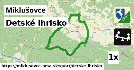 Detské ihrisko, Miklušovce