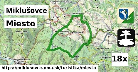 Miesto, Miklušovce