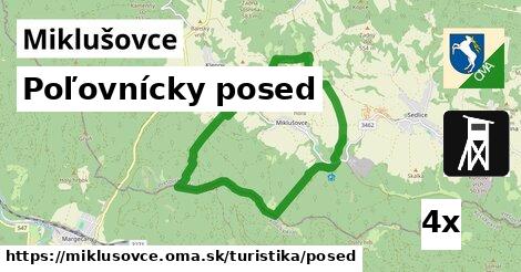 Poľovnícky posed, Miklušovce